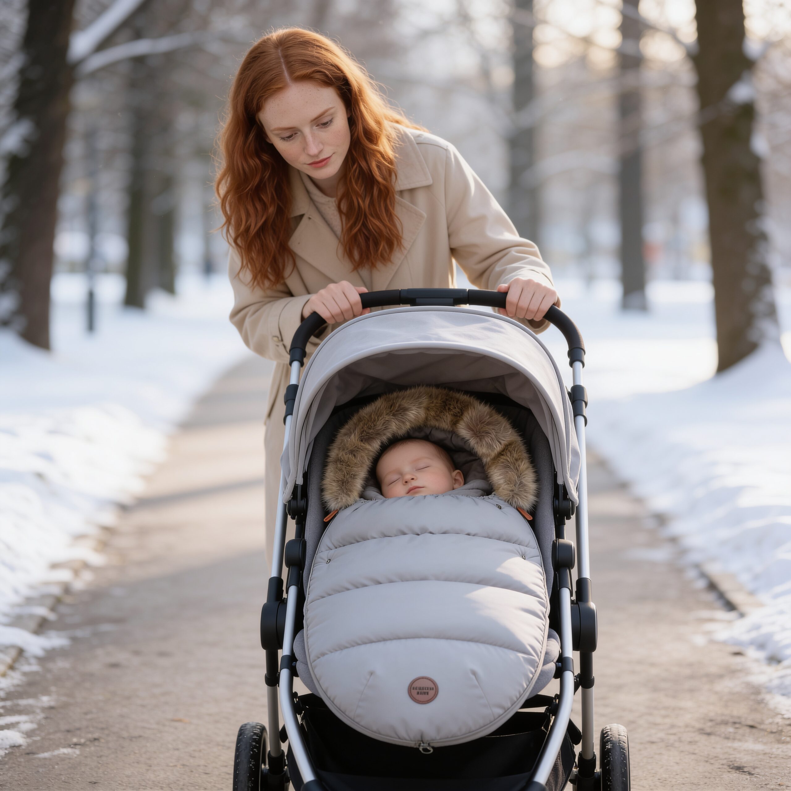 Saco Cochecito Bebé Impermeable Antiviento | Estilo de Bebé