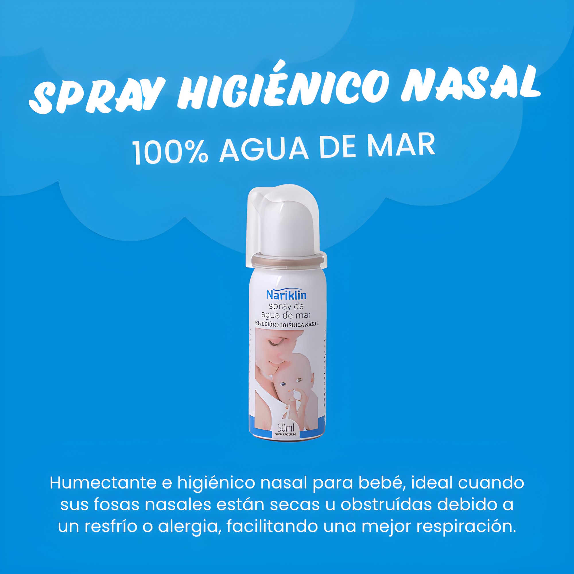 Spray higiénico nasal Nariklin