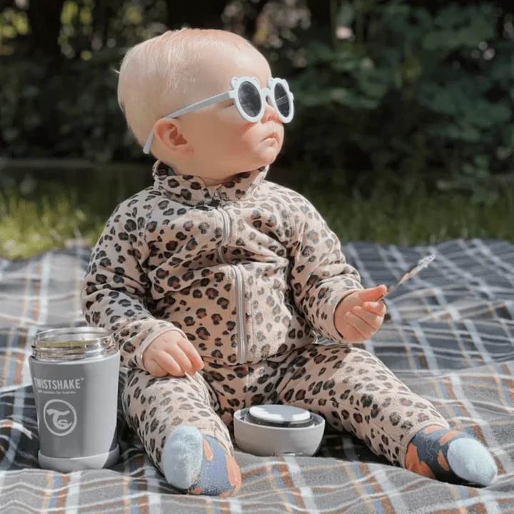 Termo para Comida Twistshake – 350 ml con Cuchara Plegable y Base Antideslizante