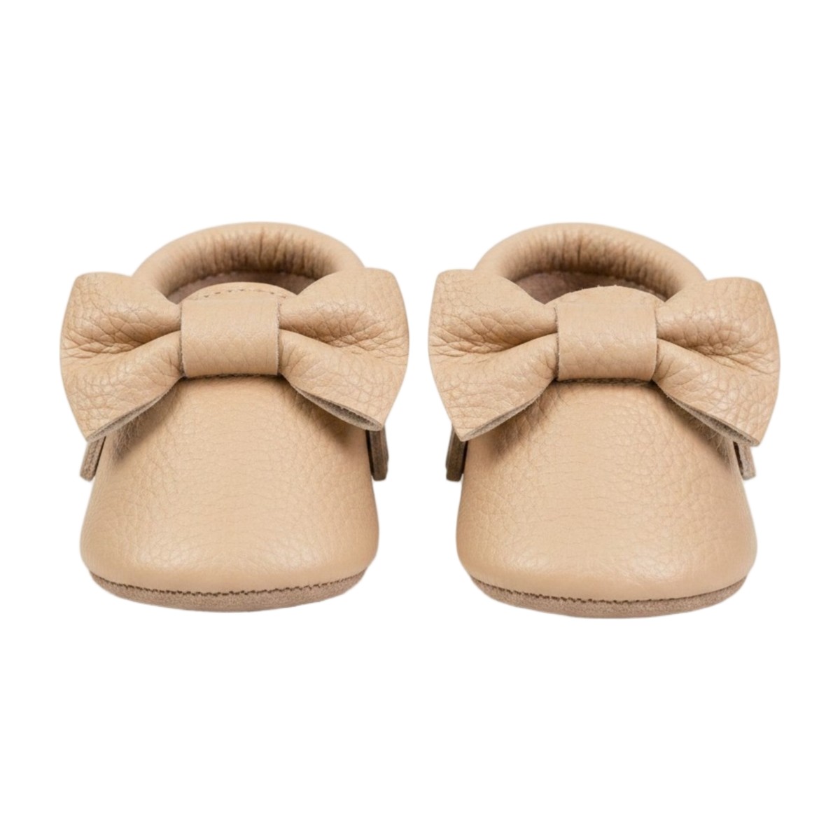 Mocasines de Cuero para Bebé Color beige