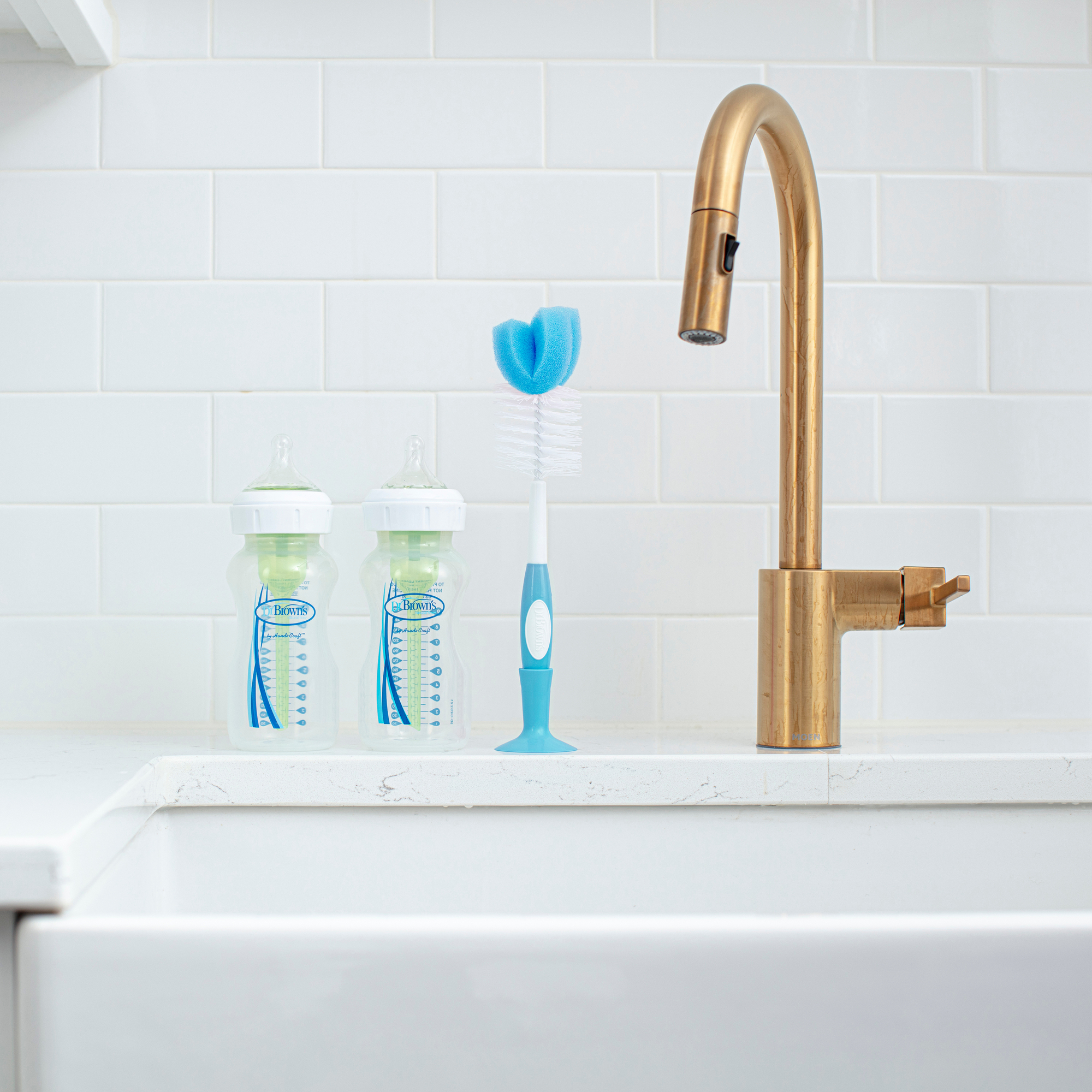 cepillo limpiador de mamaderas Dr Browns