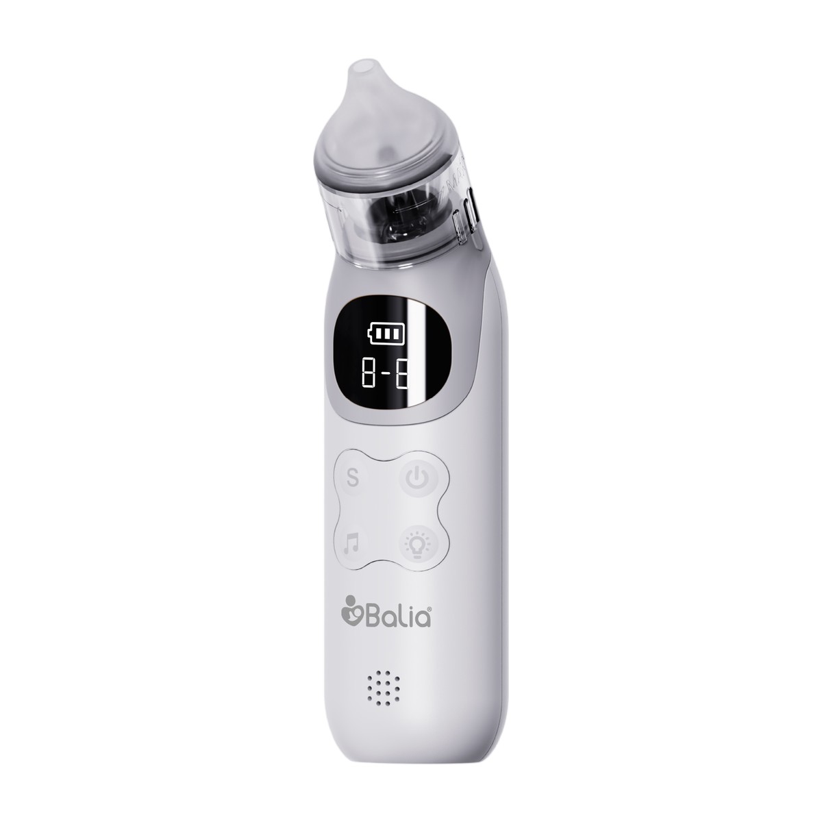 Balia aspirador nasal con luz y música bebé
