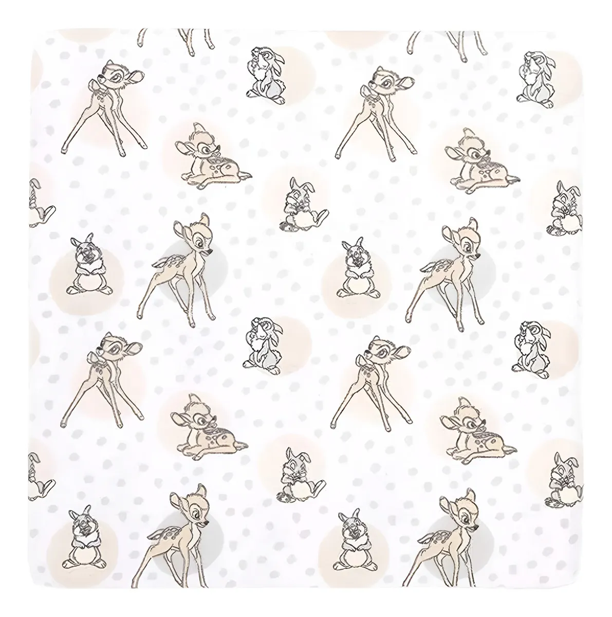 Bipack de Mantitas Bambi para Bebé de Franela 100% Algodón – Bambino