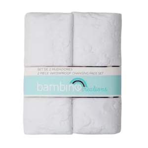 Bipack Mudadores Impermeables Triple Capa para Bebé – Portátiles, Lavables y Absorbentes