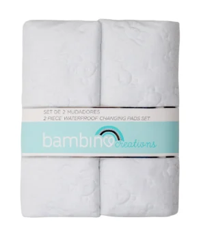 Bipack Mudadores Impermeables Triple Capa para Bebé – Portátiles, Lavables y Absorbentes