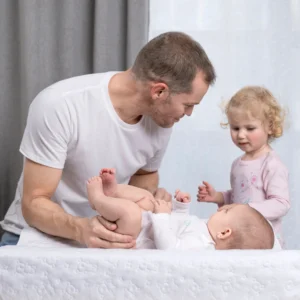 Bipack Mudadores Impermeables Triple Capa para Bebé – Portátiles, Lavables y Absorbentes