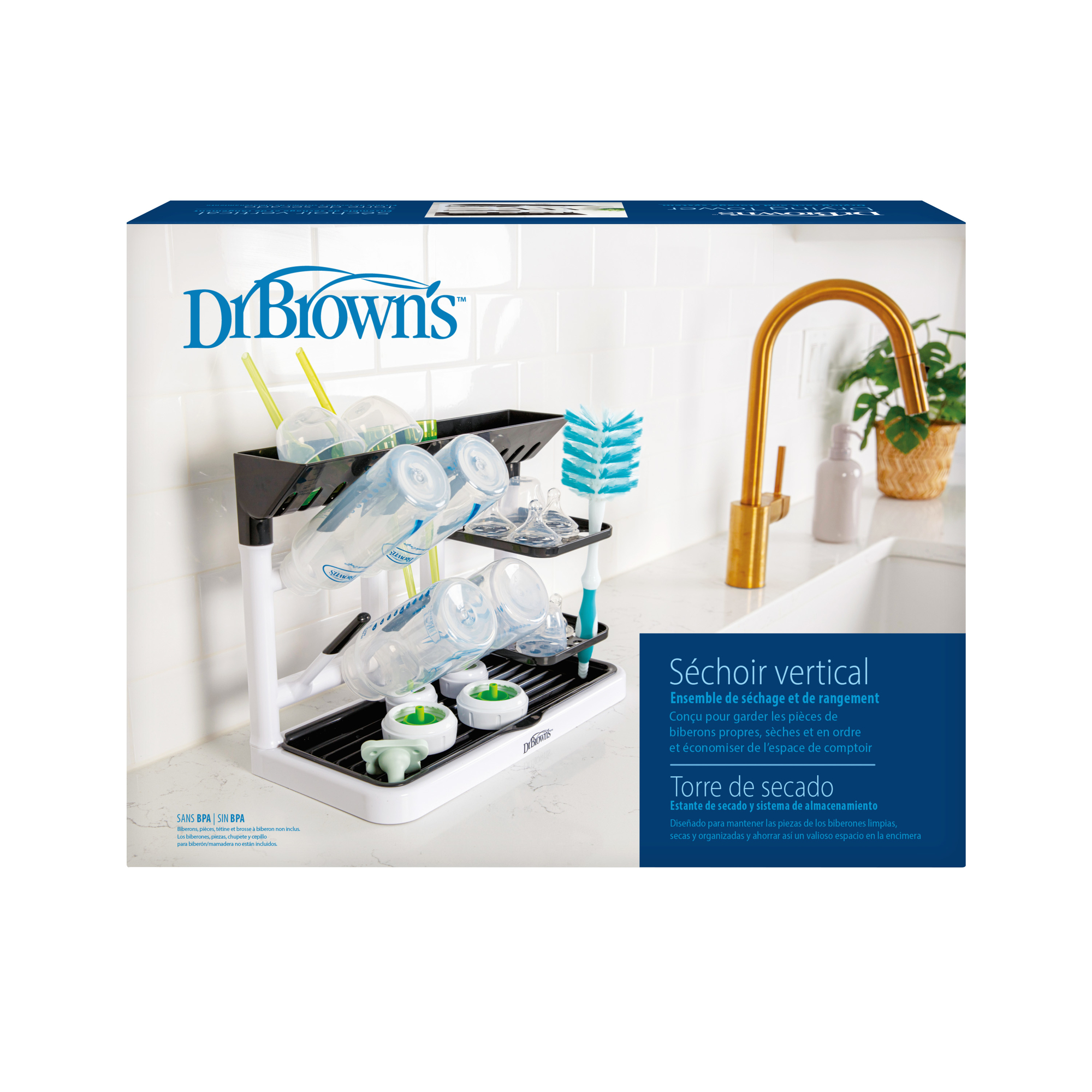 Rack de secado para mamaderas Dr Brown's