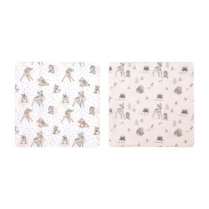 Bipack de Mantitas Bambi para Bebé de Franela 100% Algodón – Bambino