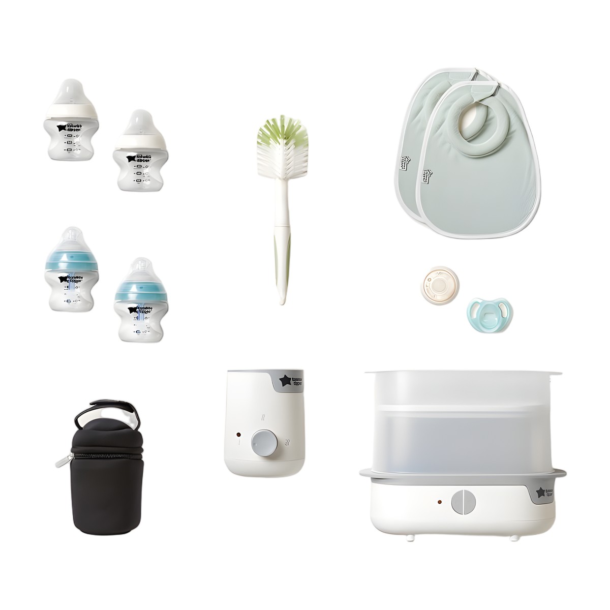 Kit bebé con esterilizador y biberones incluidos