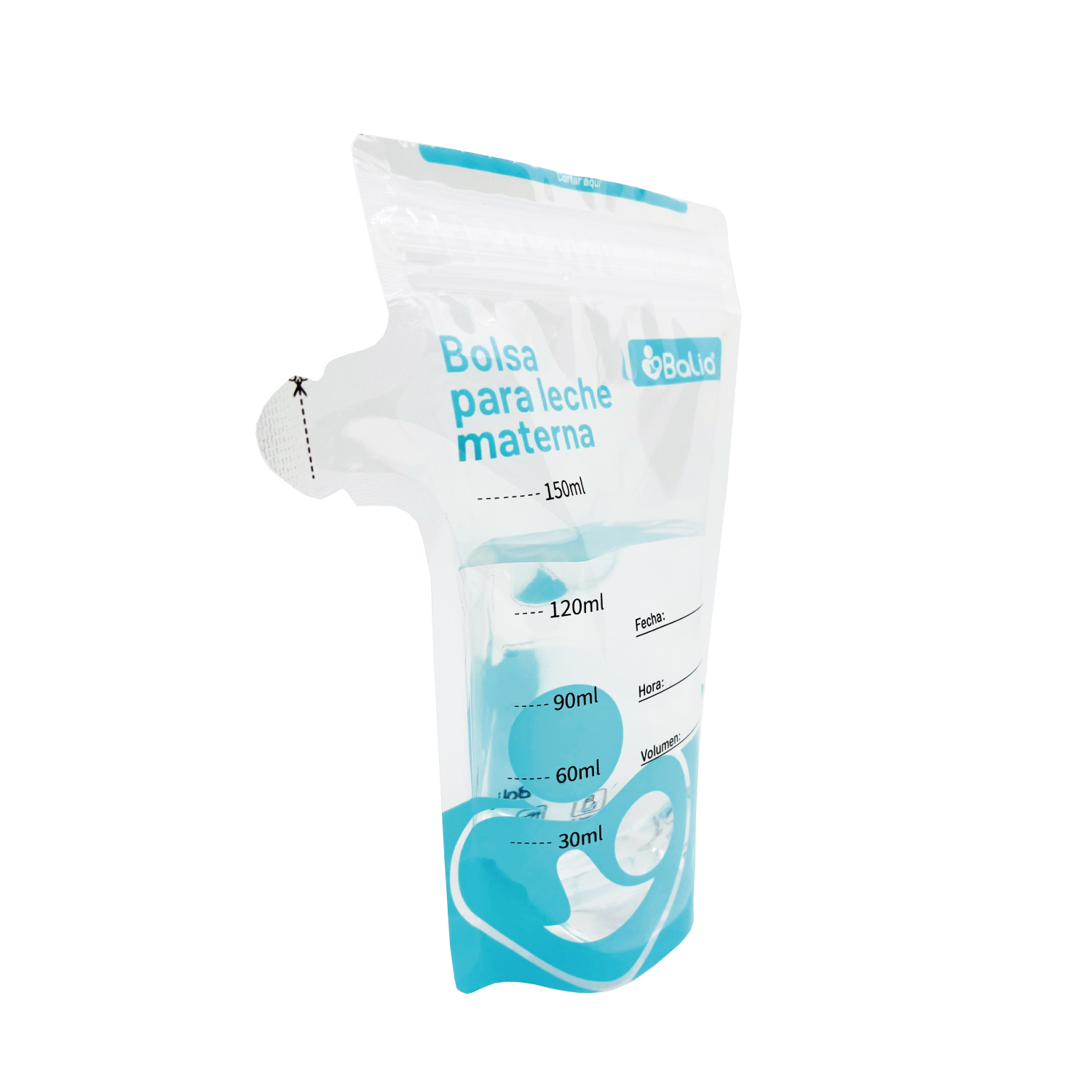 Bolsas para Leche Materna Balia 150 ml | Pack 25 Unidades, Libres de BPA, Seguras y Resistentes