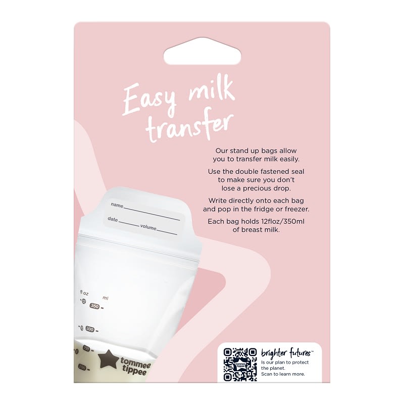 Bolsas Almacenadoras de Leche Materna Made for Me 36 Unidades