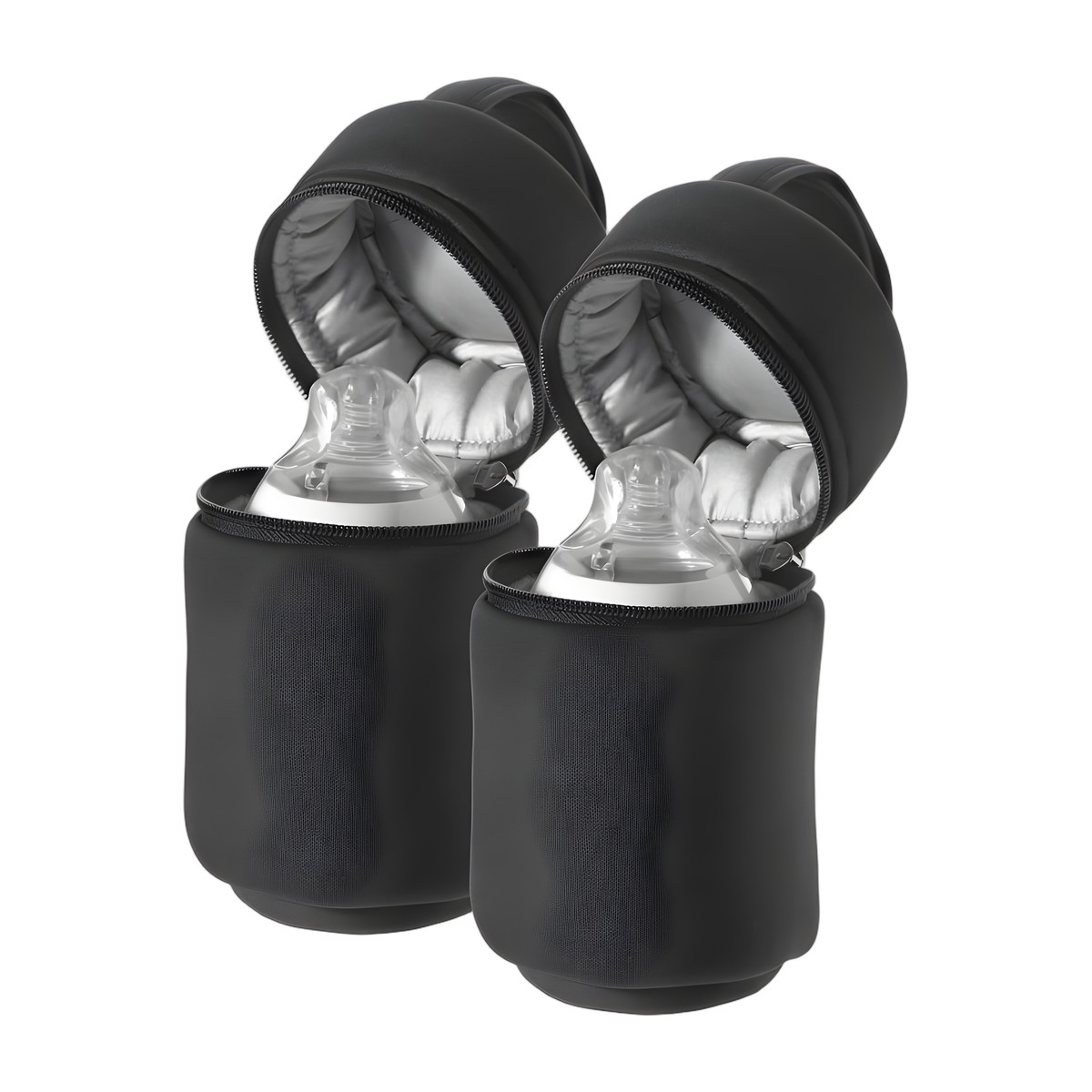 Bolso térmico para mamaderas pack 2 portátil aislante
