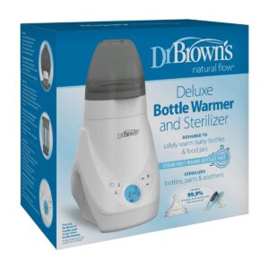 calentador de mamaderas dr browns con esterilizador para mamaderas