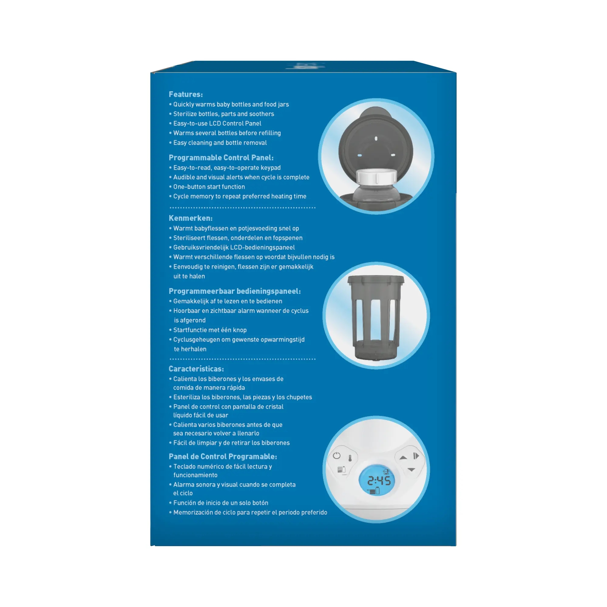 calentador mamaderas y esterilizador dr browns AC148 3