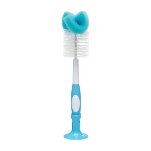 cepillo limpiador de mamaderas Dr Browns con esponja y cerdas