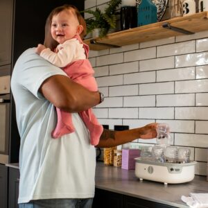 Esterilizador de biberones eléctrico gran capacidad 6 unidades