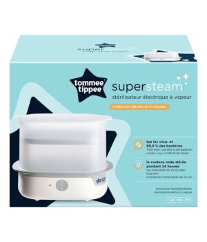 Esterilizador de mamaderas a vapor rápido 5 minutos Tommee Tippee