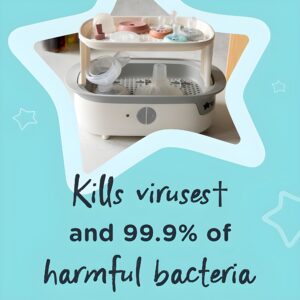 Esterilizador Eléctrico a Vapor SuperSteam para Bebé