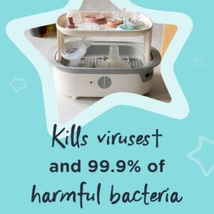 Esterilizador Eléctrico a Vapor SuperSteam para Bebé