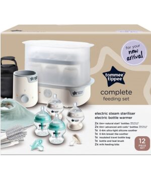 Kit alimentación bebé Tommee Tippee completo con esterilizador