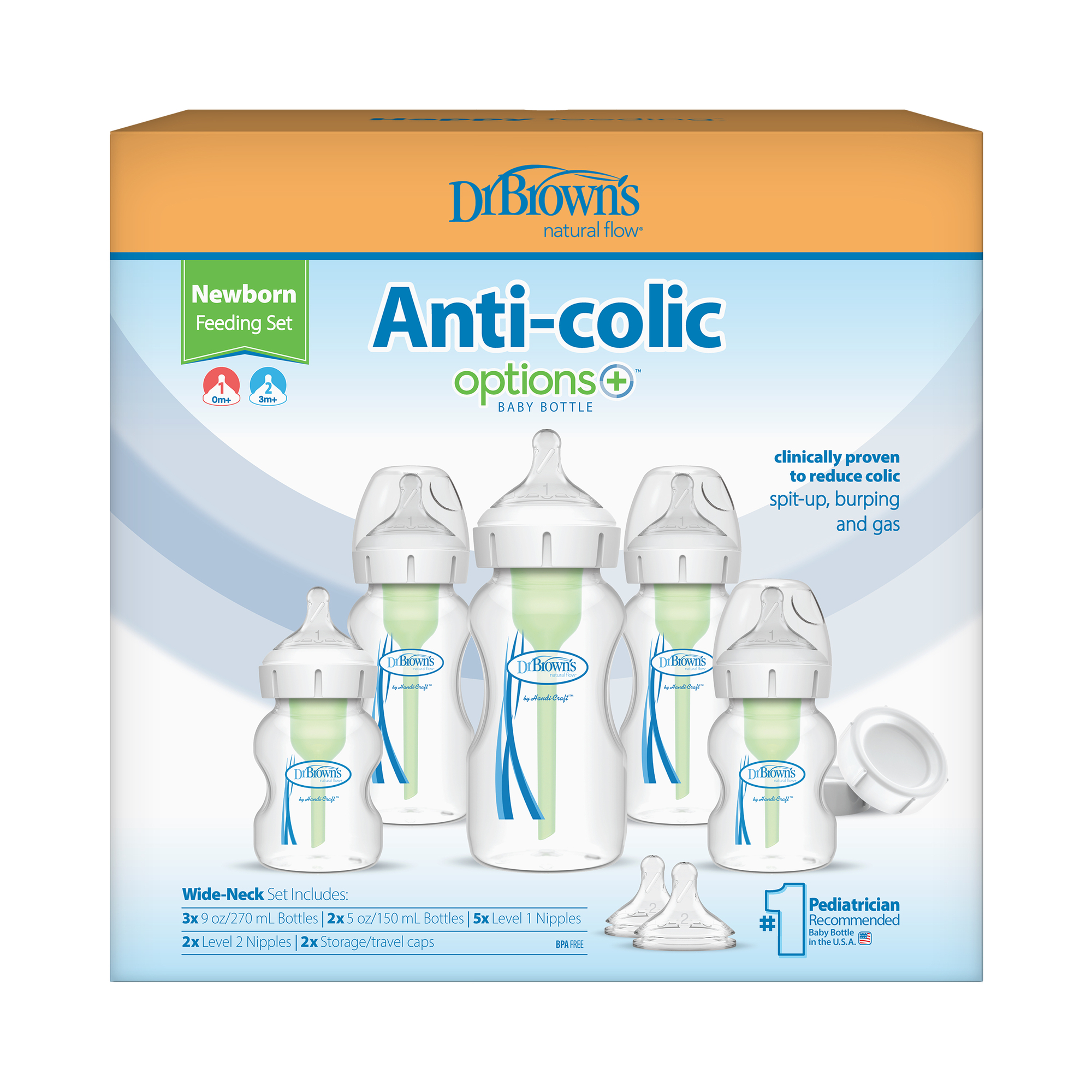 dr browns kit mamaderas anticólicos recién nacido