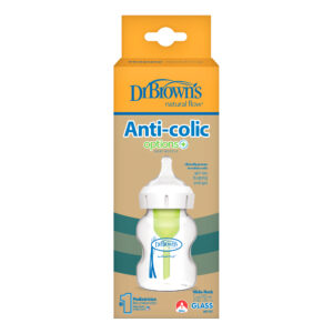 dr browns mamadera vidrio boca ancha 150ml