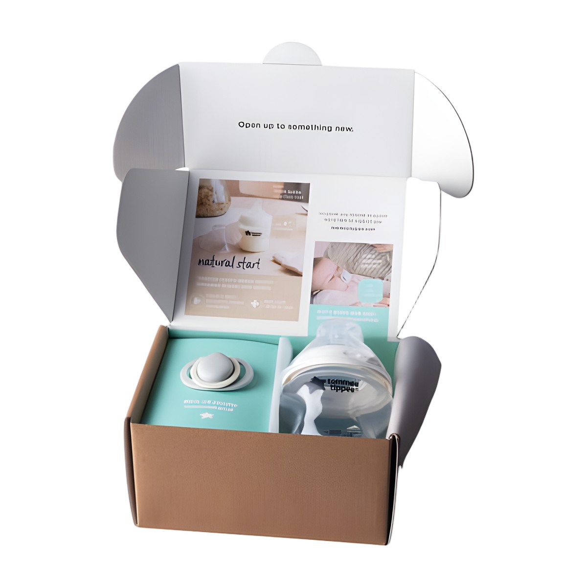 Set Mamadera 150 ml + Chupete Recién Nacido Tommee Tippee Natural Start