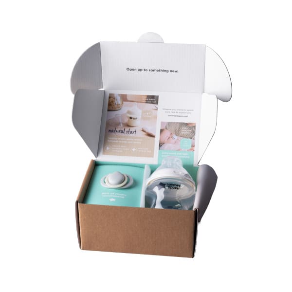 Set Mamadera 150 ml + Chupete Recién Nacido Tommee Tippee Natural Start