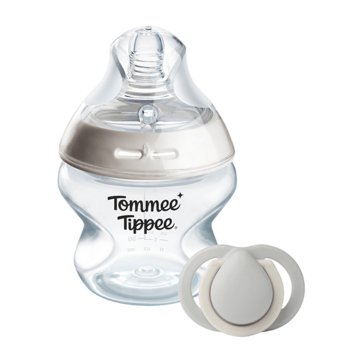 Set Mamadera 150 ml + Chupete 0-2M Tommee Tippee Natural Start
