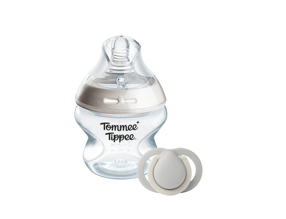 Set Mamadera 150 ml + Chupete 0-2M Tommee Tippee Natural Start