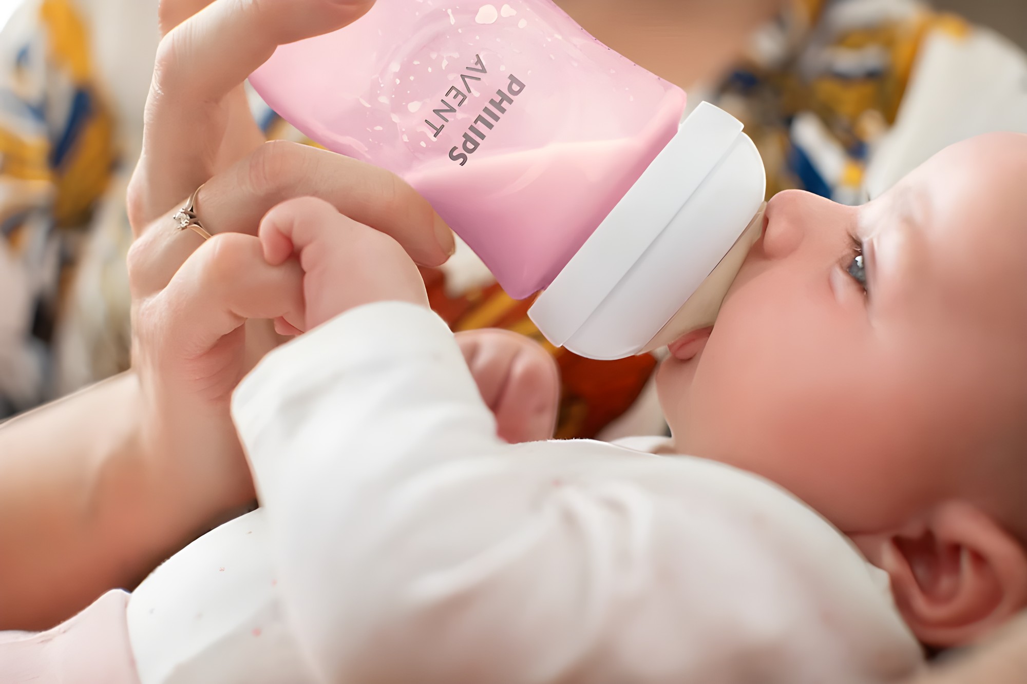 Mamadera Natural Response Philips Avent 260ml Rosa – vista 2