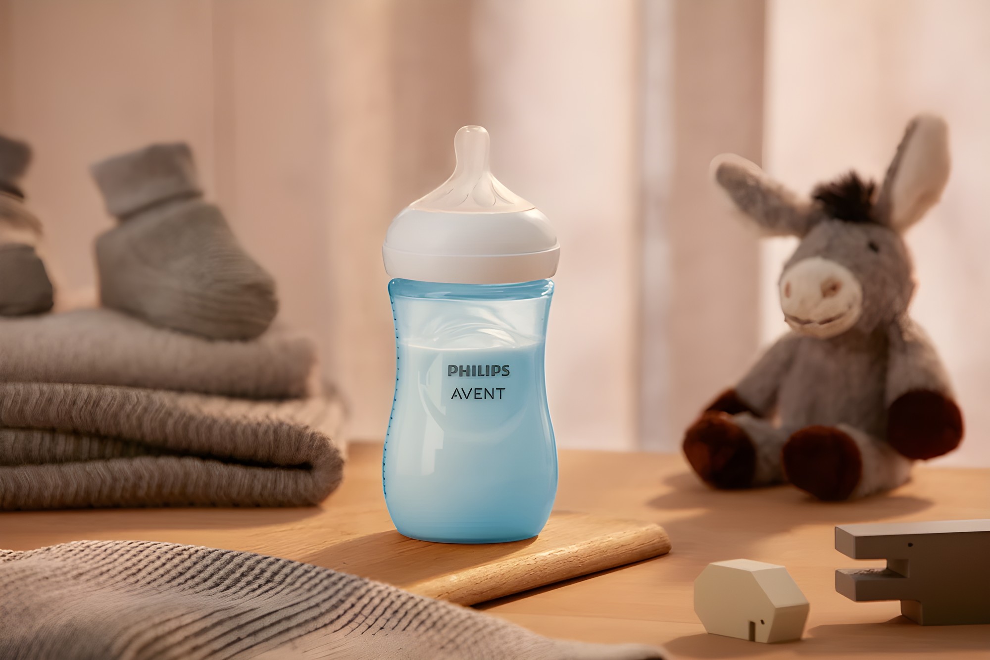 Mamadera Natural Response Philips Avent Flujo Medio | Estilo de Bebé