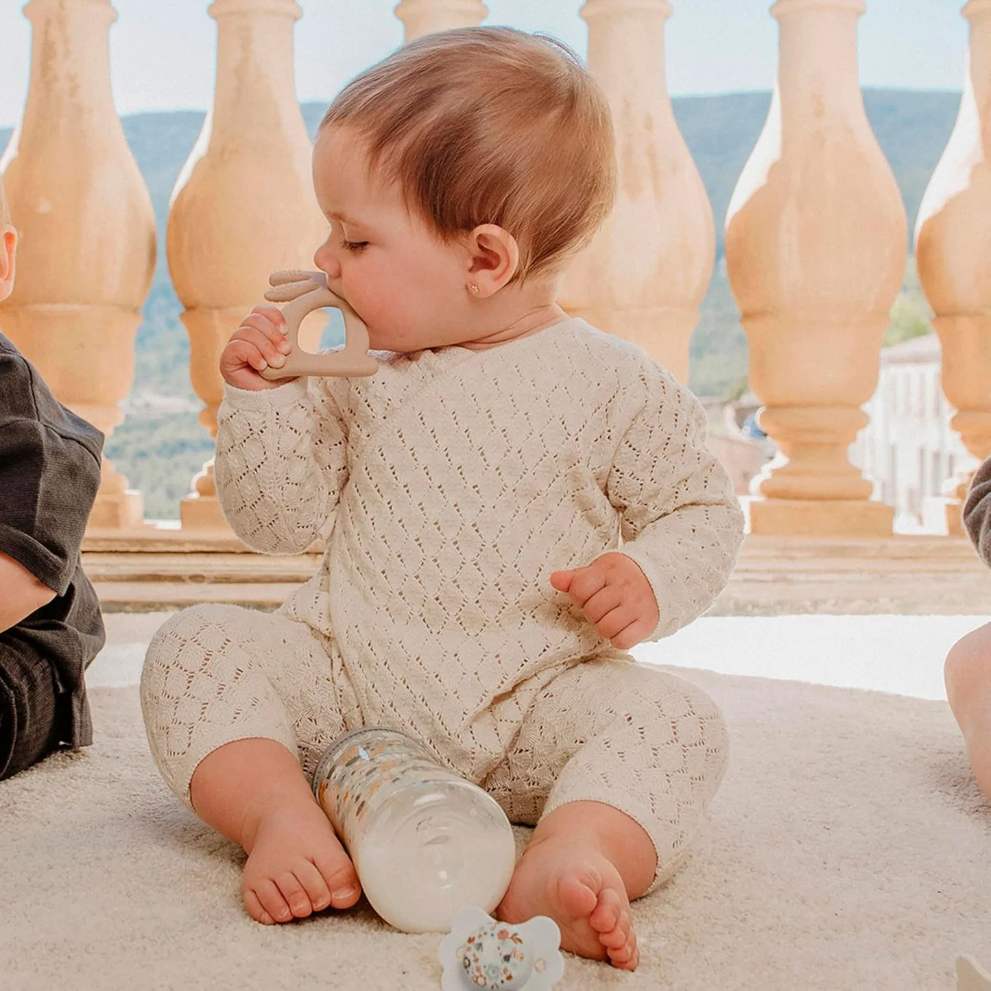 Mordedor texturizado Conejito Suavinex desde 0 meses para aliviar la dentición