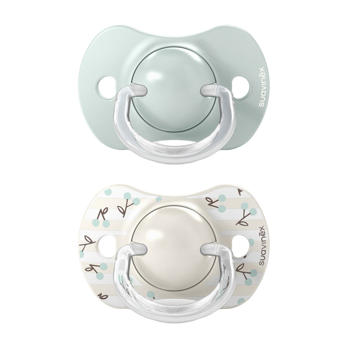 Chupetes Verde Birdies con Tetina Fisiológica SX Pro de Silicona 0/6 meses