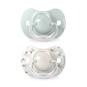 Chupetes Verde Birdies con Tetina Fisiológica SX Pro de Silicona 0/6 meses