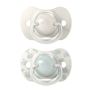 Chupetes Verde Birdies con Tetina Fisiológica SX Pro de Silicona 6/18 meses