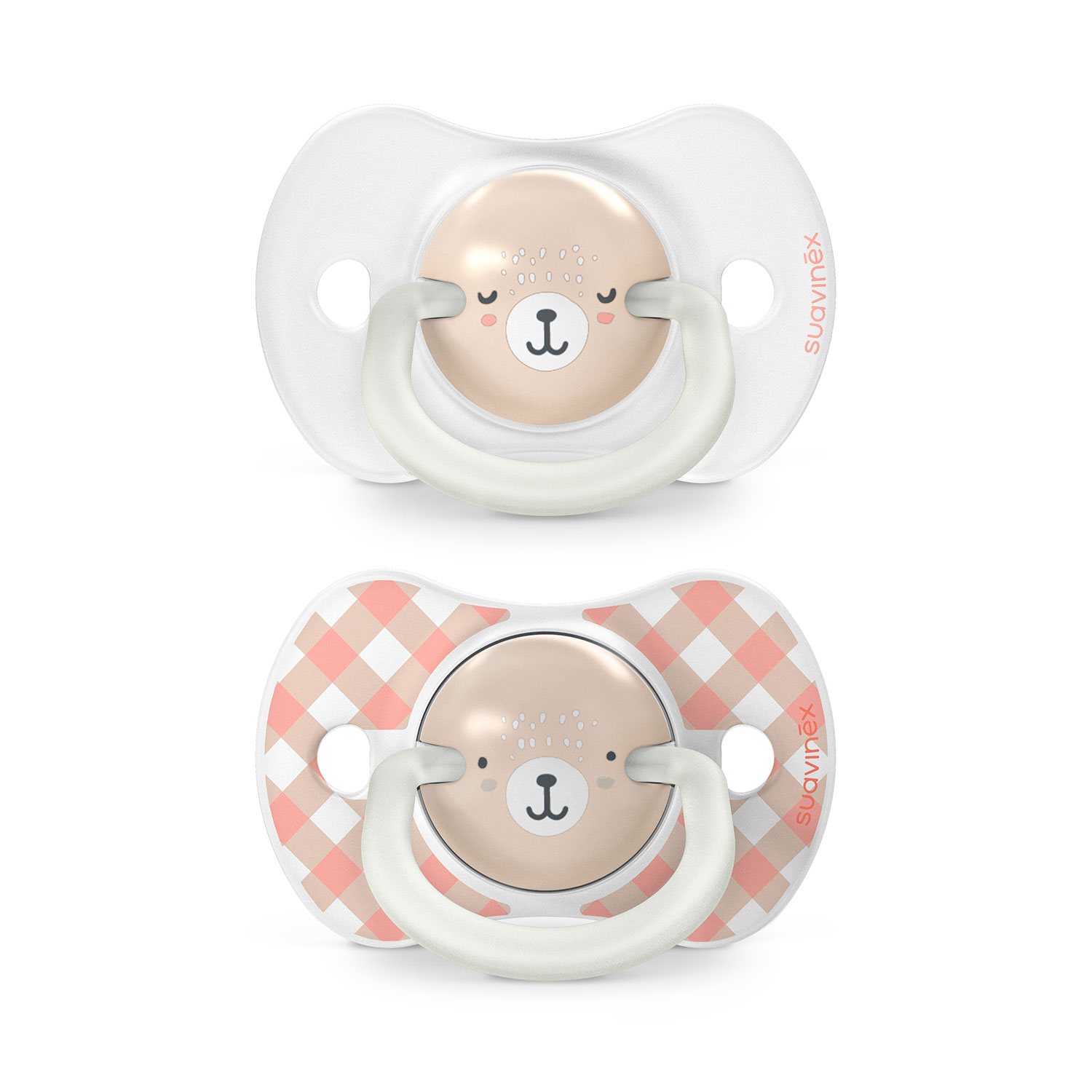 Chupetes Wild Rosa Night - Day con Tetina Fisiológica SX Pro de Silicona 0/6 meses