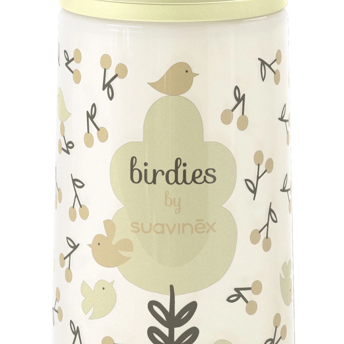 Mamadera Anticólicos Suavinex Birdies 270ml Amarilla