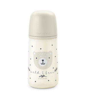 Mamadera Beige Wild de 270ml con Tetina Fisiológica Sx Pro Flujo Medio +3 meses