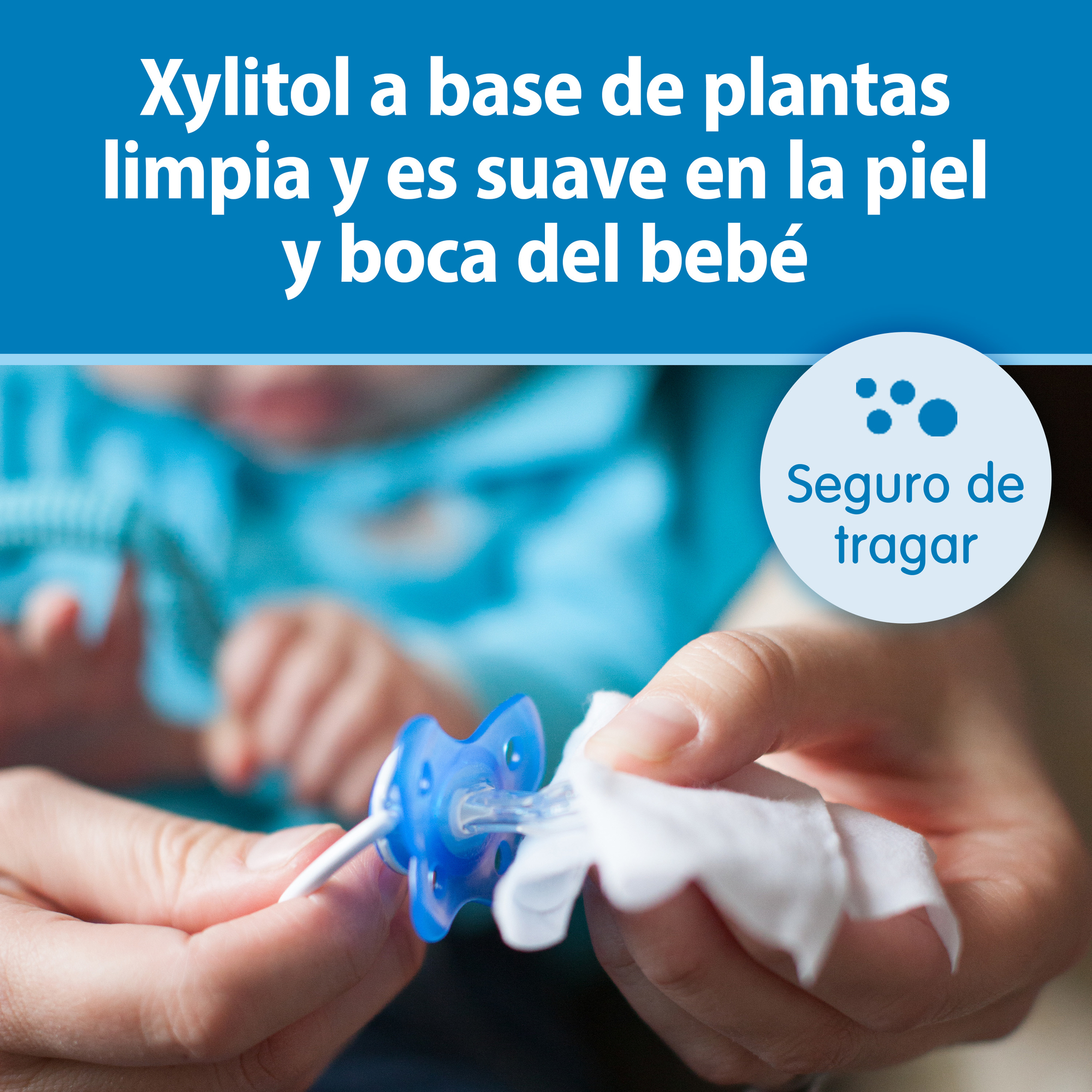 Toallitas Limpieza para Mamadera y Chupetes 40UN Dr. Brown’s