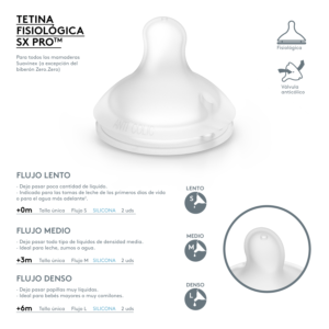 Tetina fisiológica SX Pro Suavinex silicona acabado arenado — Estilo de Bebé
