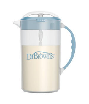 Jarra para Mezclar Leche Dr. Brown’s Azul sin Grumos ni Burbujas