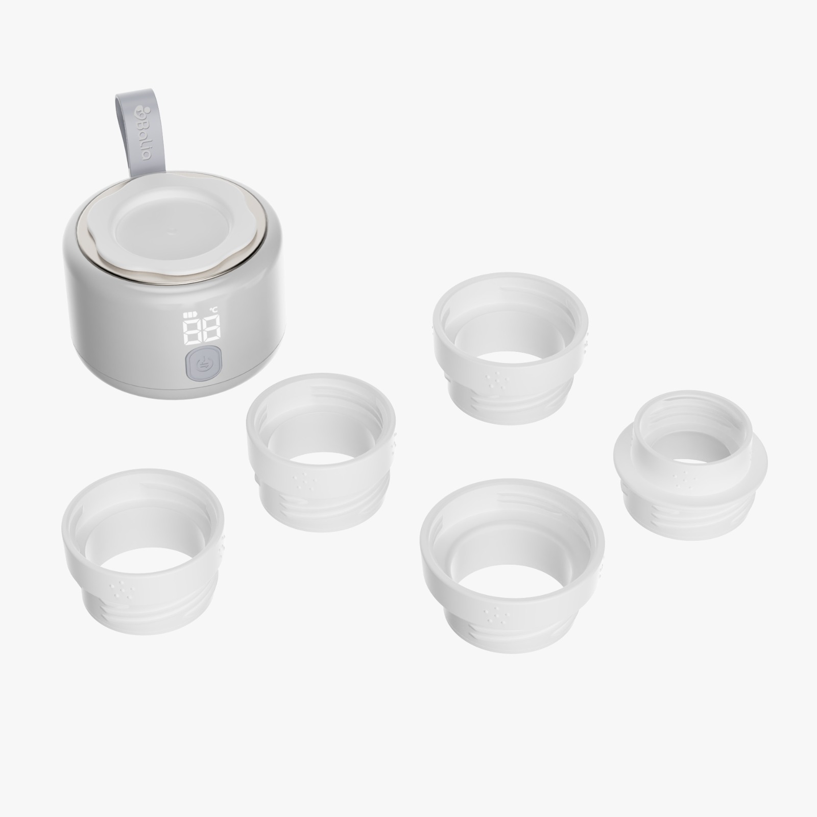 calentador de mamaderas portátil bebé Balia USB temperatura ajustable