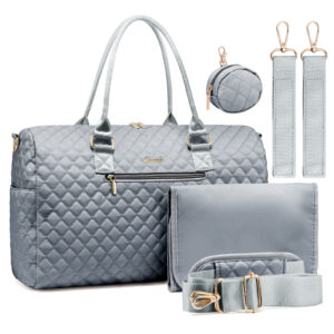 bolso-maternal-alma-gris Bolso maternal Alma color Gris