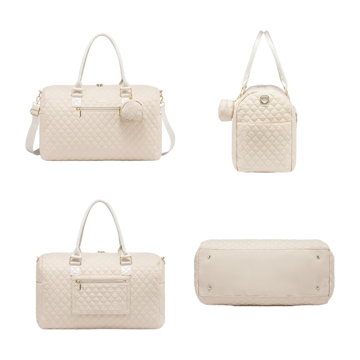 Bolso Maternal Alma Pañalera Acolchada con Muda 2 Dimensiones completas bolso Alma LOVEVOOK: bolso 49x22x30 cm, muda 60x30 cm, chupetero 9x8 cm