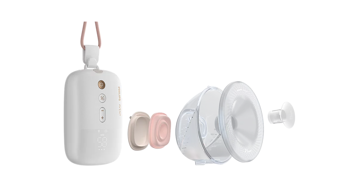 Extractor de leche eléctrico doble manos libres