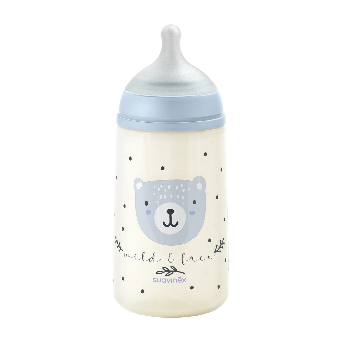Mamadera Suavinex 270ml Anticólicos Wild | Estilo de Bebé