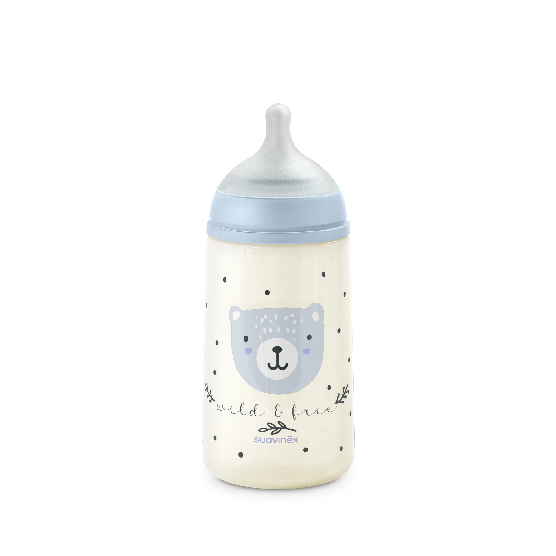Mamadera Suavinex 270ml Anticólicos Wild | Estilo de Bebé