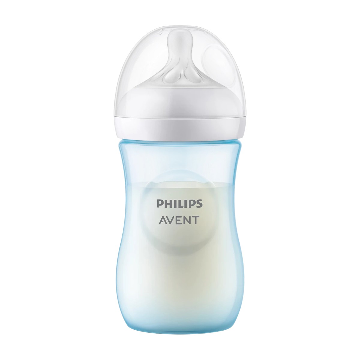 Mamadera Natural Response Philips Avent 260ml Azul Flujo Medio