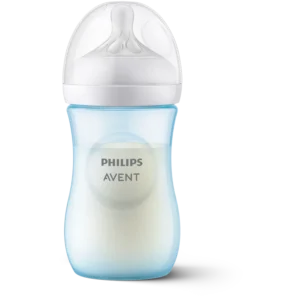 Mamadera Natural Response Philips Avent 260ml Azul Flujo Medio